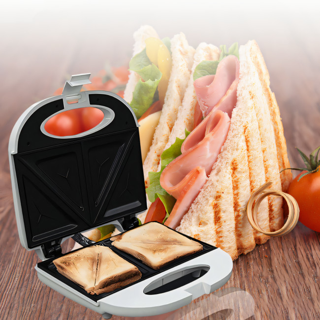 Електрична сендвіч-машина, сендвічниця The waffle maker AND XL-877, 750 Вт