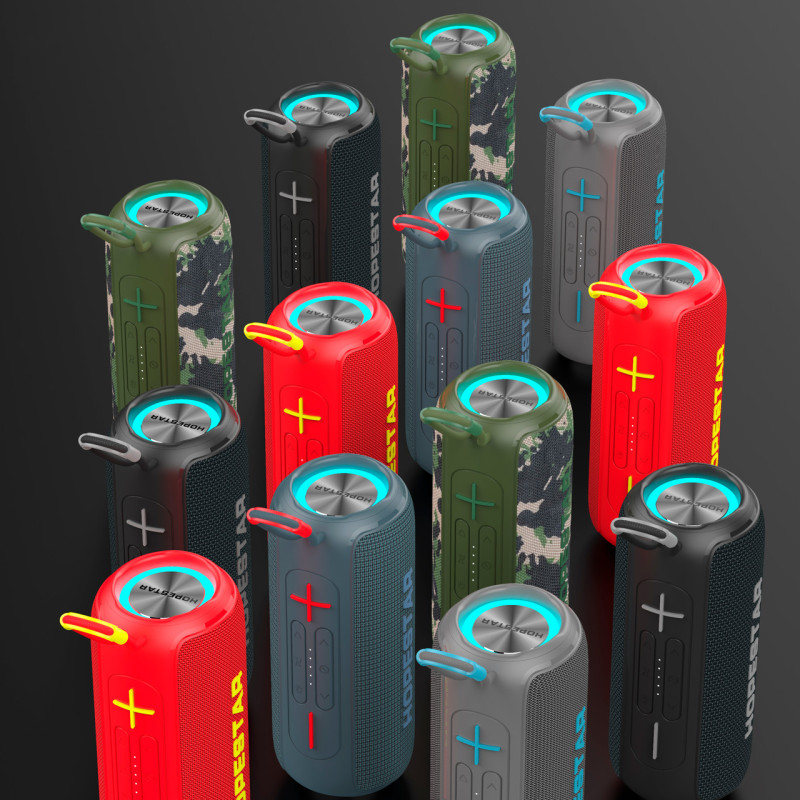 Колонка бездротова Hopestar p26, 10 W, 2400 mAh, Вологозахищена Ipx 7 Камуфляж фото - 4