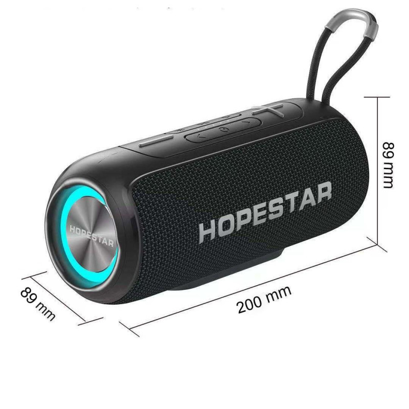 Колонка бездротова Hopestar p26, 10 W, 2400 mAh, Вологозахищена Ipx 7 Камуфляж фото - 7