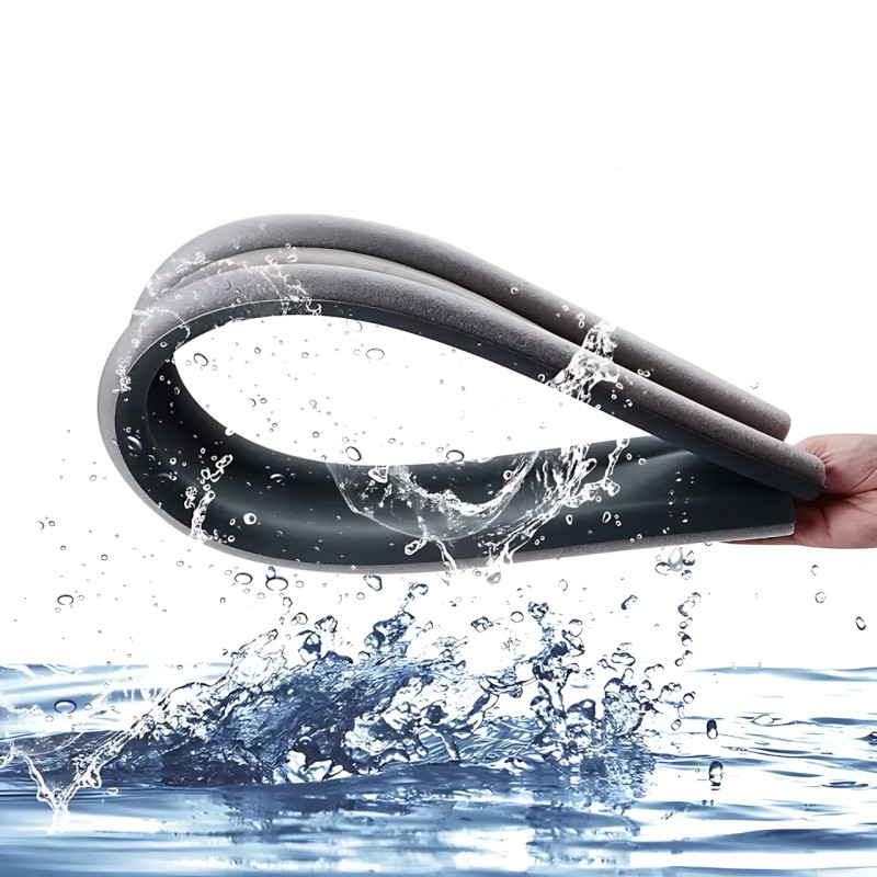 Уплотнитель от сквозняков на двери BOTTOM SEAL LY-315, 92 см, двусторонний ограничитель под дверь фото - 6