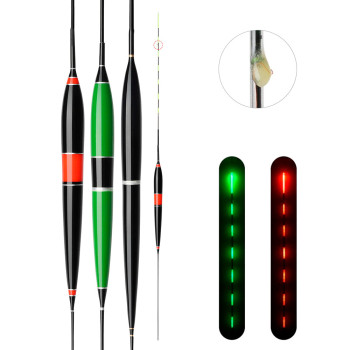 Розумний LED поплавець для нічної риболовлі з індикатором клівки