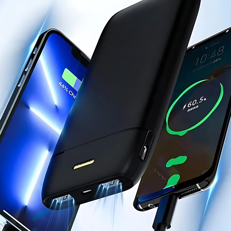 Повербанк Lenyes PX167 10000 mAh, внешний аккумулятор, 2 USB, 5V/2.1A, LED-индикатор, Li-Ion аккумулятор, черный фото - 6