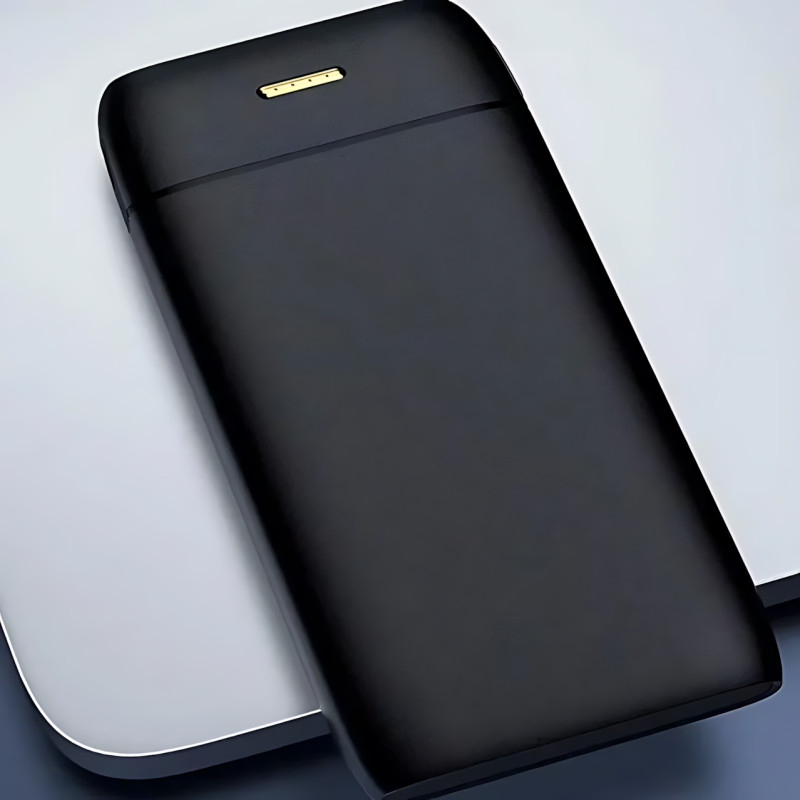 Повербанк Lenyes PX167 10000 mAh, внешний аккумулятор, 2 USB, 5V/2.1A, LED-индикатор, Li-Ion аккумулятор, черный фото - 8