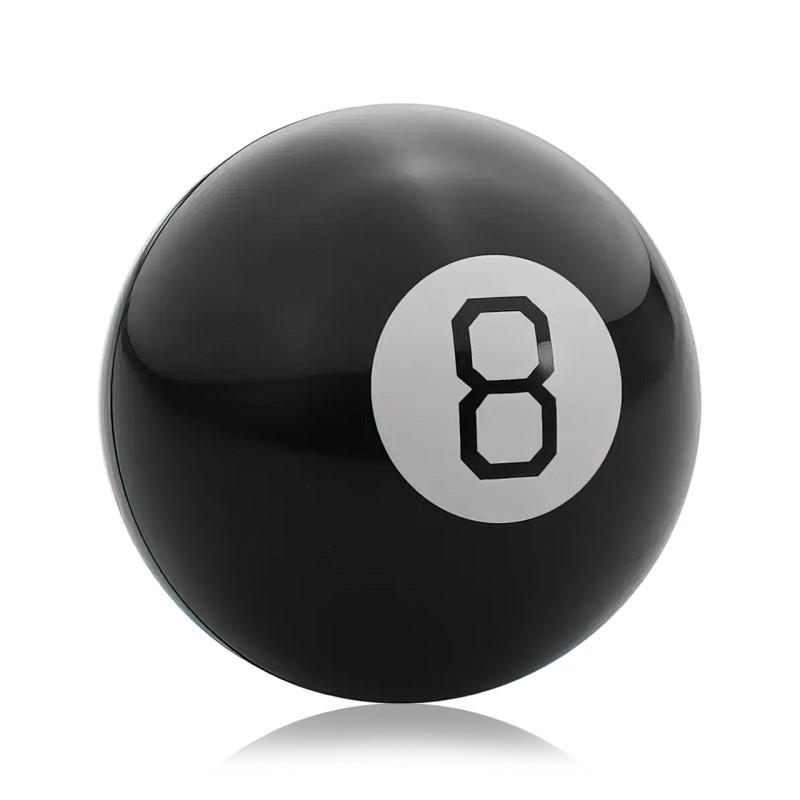 Магічна куля-передсказач Magic Ball 8, на 20 відповідей, 10 см, російською фото - 4