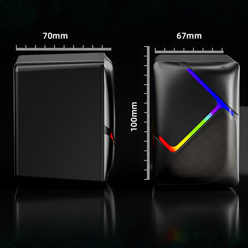 Компьютерные колонки JEDEL S526 2.0 USB с RGB подсветкой, 6 Вт фото - 8