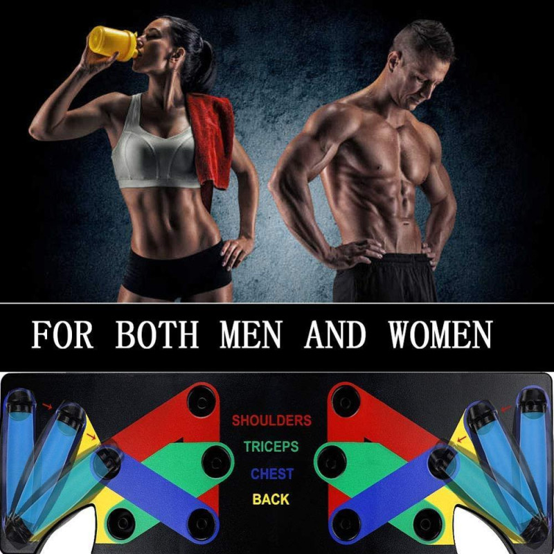 Універсальна дошка для віджимань Body building FRW, упори для віджимань на всі групи м'язів фото - 4