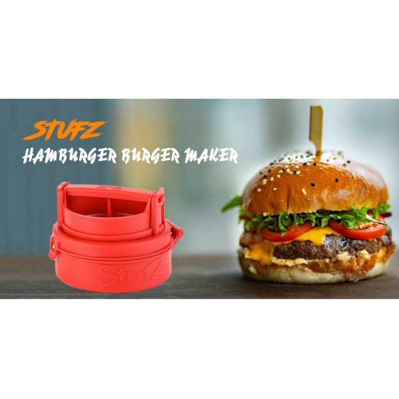 Прес форма для приготування котлет, гамбургерів, бургерів StufZ Burger Press фото - 9