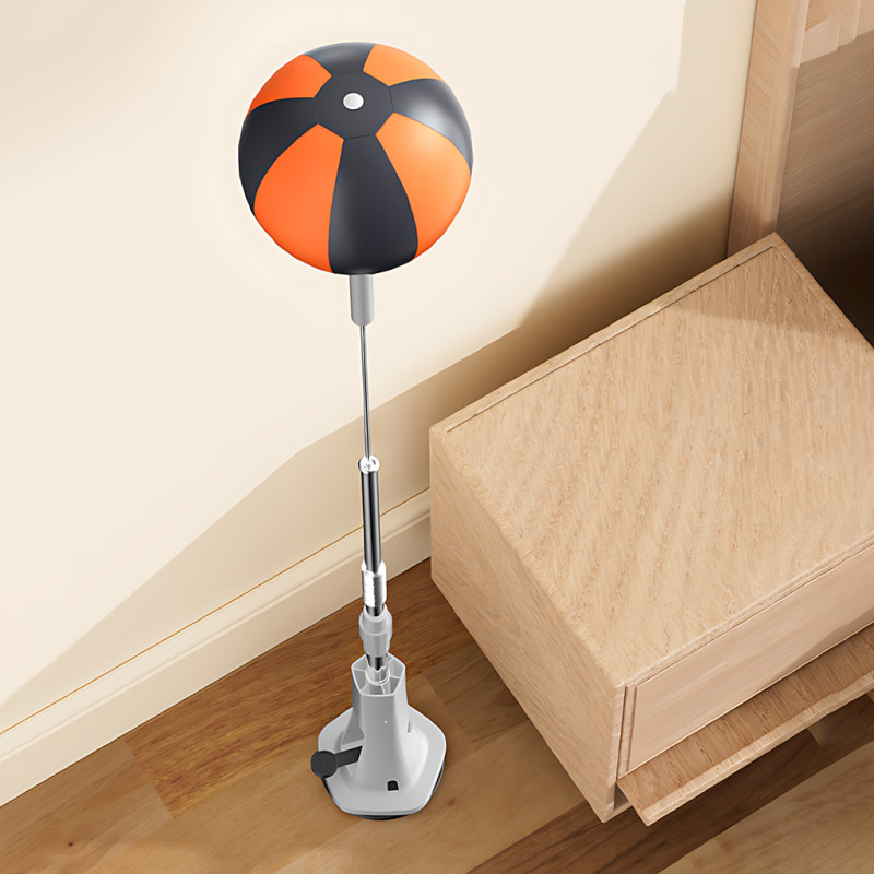 Підлогова боксерська груша з присоскою UFT Boxing Reflex, оболонковий мішок зі швидким відскоком 360&deg;, регульована висота 130-150 фото - 2