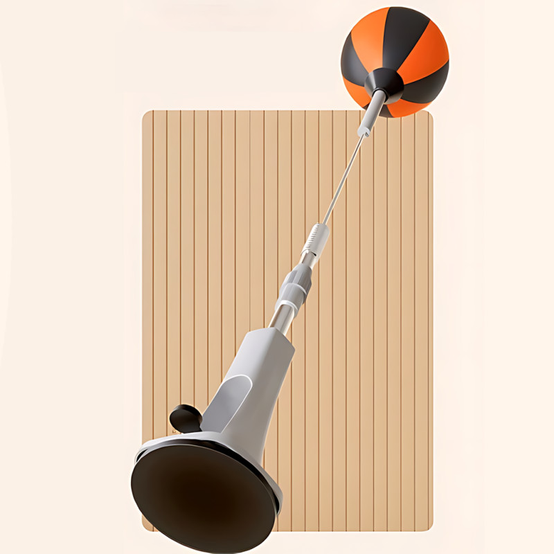 Підлогова боксерська груша з присоскою UFT Boxing Reflex, оболонковий мішок зі швидким відскоком 360&deg;, регульована висота 130-150 фото - 3