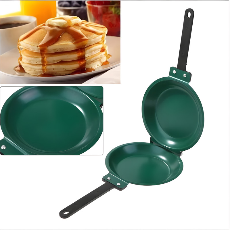 Двостороння сковорода для приготування млинців і панкейків Pancake Maker фото - 2