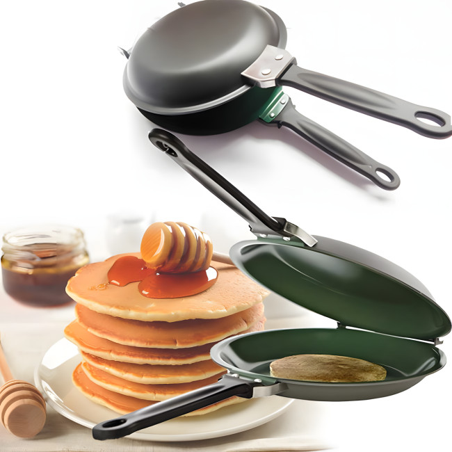 Двостороння сковорода для приготування млинців і панкейків Pancake Maker