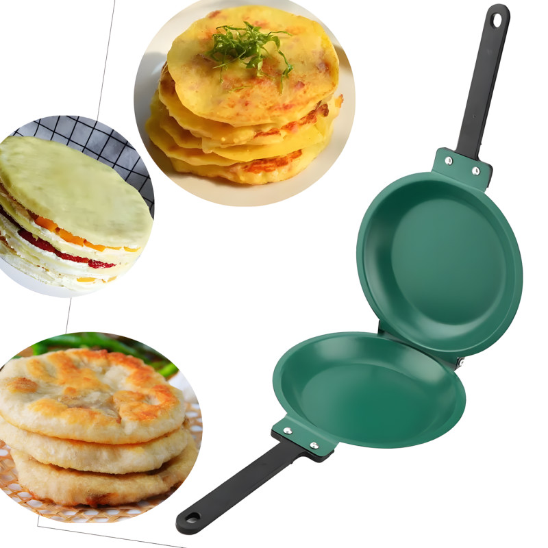 Двостороння сковорода для приготування млинців і панкейків Pancake Maker фото - 5