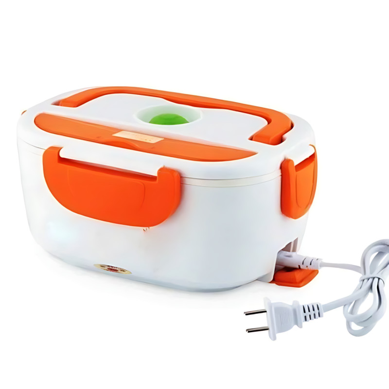 Ланчбокс із підігріванням The Electric Lunch Box 220V — 1.2 л, 2 відділення, герметичний контейнер, паровідвід фото - 2