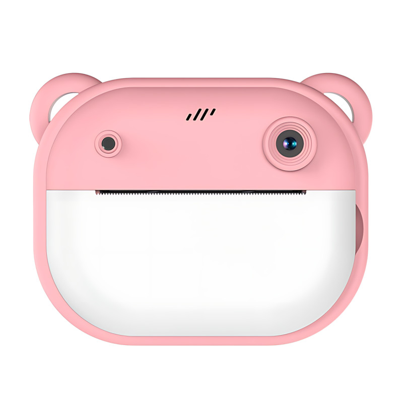 Дитяча цифрова камера миттєвого друку Children's Printing Camera Y600, 2 камери, дитяча камера, рожевий фото - 2