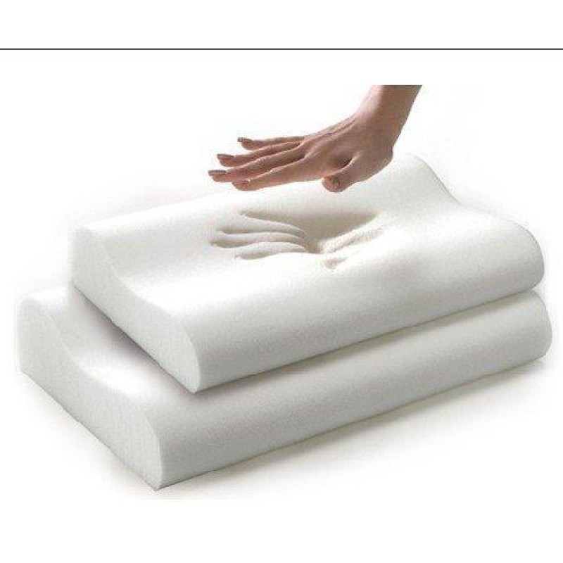 Ортопедическая подушка Memory Foam Pillow с памятью фото - 2