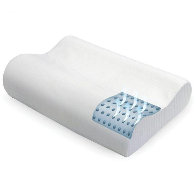 Ортопедическая подушка Memory Foam Pillow с памятью фото - 3
