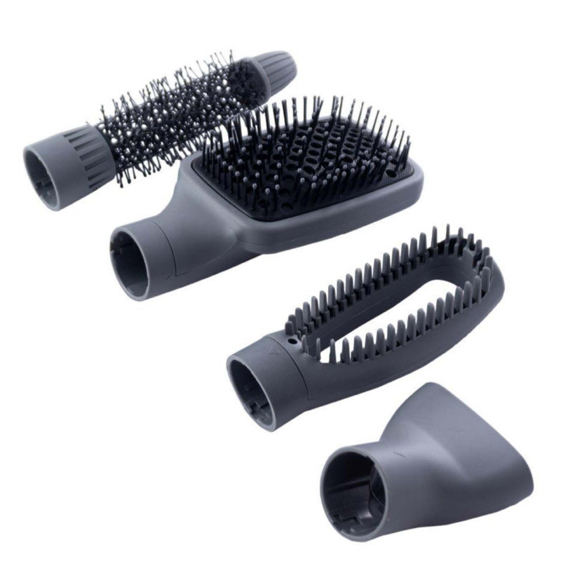 Многофункциональный фен-стайлер для укладки и завивки волос 4 насадки в 1 + ФУНКЦИЯ ИОНИЗАЦИИ  VGR V-408 фото - 6