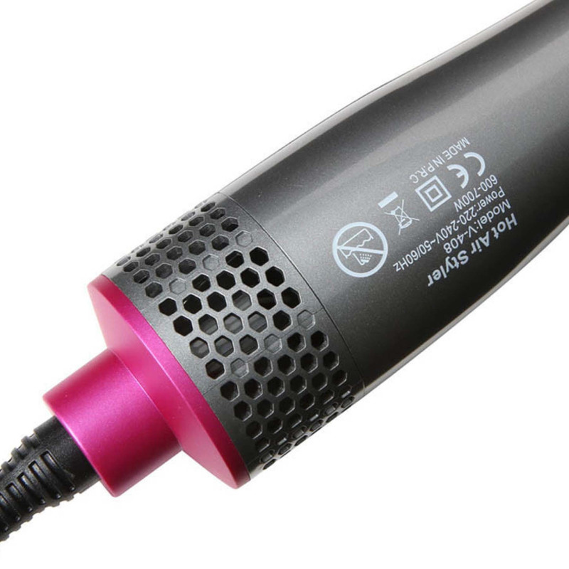 Многофункциональный фен-стайлер для укладки и завивки волос 4 насадки в 1 + ФУНКЦИЯ ИОНИЗАЦИИ  VGR V-408 фото - 8