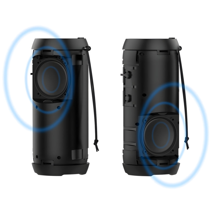 Портативная Bluetooth-колонка Hopestar P7, 10w, 2000 mAh, влагозащищенная Красный фото - 5