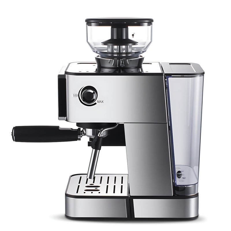 Полуавтоматическая кофемашина RAF R0206 с двойным бойлером, 20 бар, 1.8 л, капучинатор, эспрессо/латте, 1600 Вт, нержавеющая сталь фото - 3