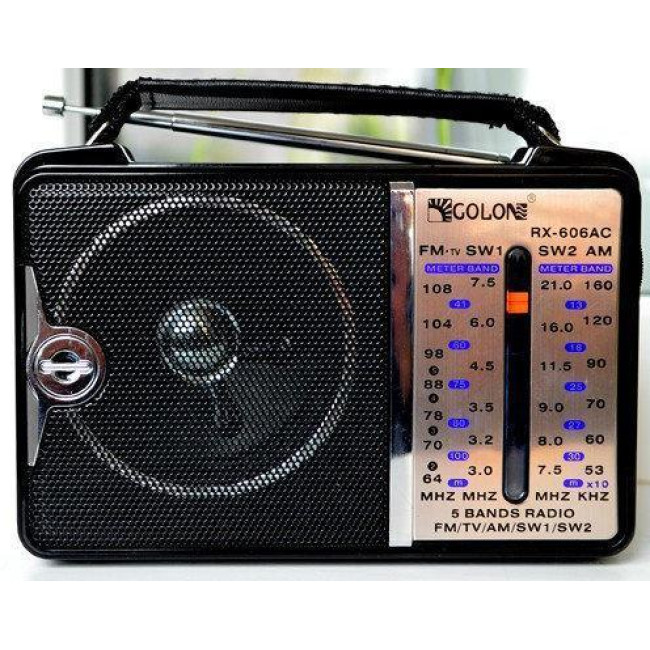 Радіо приймач RADIO GOLON RX-606-AC фото - 1