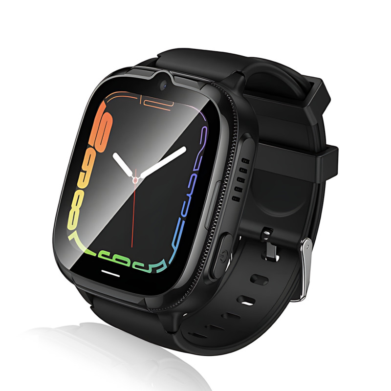 Дитячий смарт-годинник HOCO Y106 4G LTE з відеодзвінком, GPS/LBS/Wi-Fi, камерою 2 Мп, Nano-SIM, екран 1.83'', IPX7, SeTracker2 фото - 3