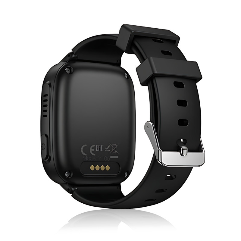 Дитячий смарт-годинник HOCO Y106 4G LTE з відеодзвінком, GPS/LBS/Wi-Fi, камерою 2 Мп, Nano-SIM, екран 1.83'', IPX7, SeTracker2 фото - 4