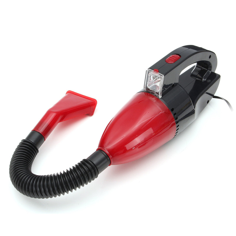 Автомобільний пилосос Vacuum cleaner 60w з ліхтарем фото - 7