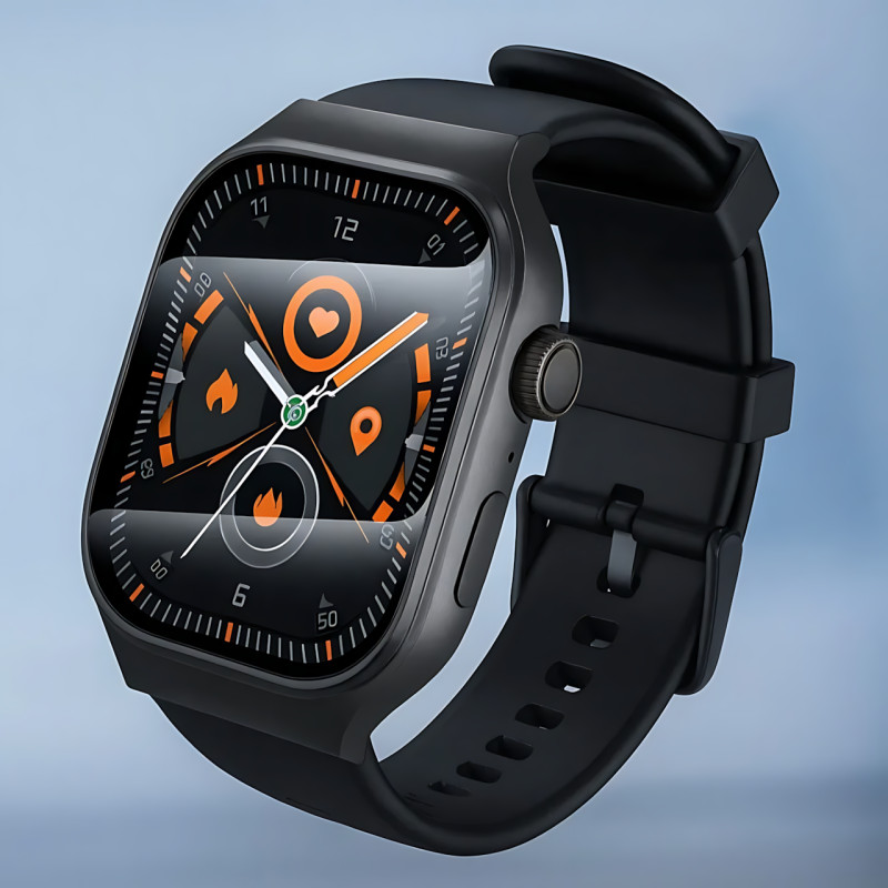 Смарт-годинник HOCO Y33 Call Version, екран 2.01'' вигнутий, Bluetooth 5.3, дзвінки з годинника, пульс, сон, кроки, 200 мА&middot;го фото - 10