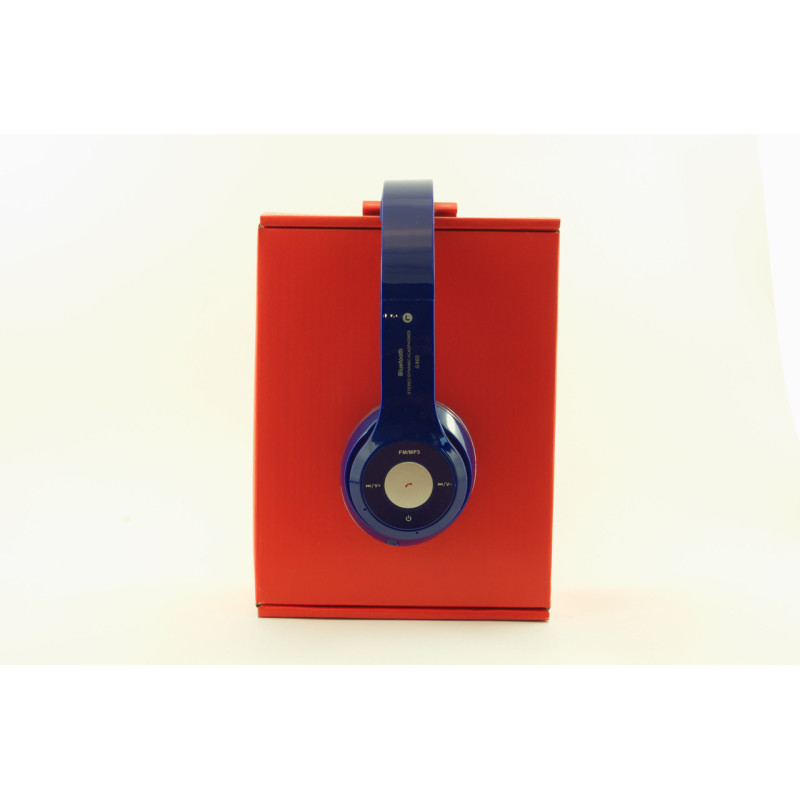 Навушники безпровідні bluetooth S460 сині фото - 2