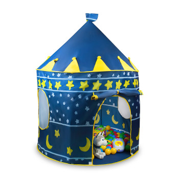 Детская игровая палатка Dream Castle, складная с чехлом для транспортировки, разные цвета