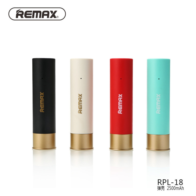 Портативное зарядное устройство Remax Shell POWER BANK, 2500mAh, разные цвета фото - 3