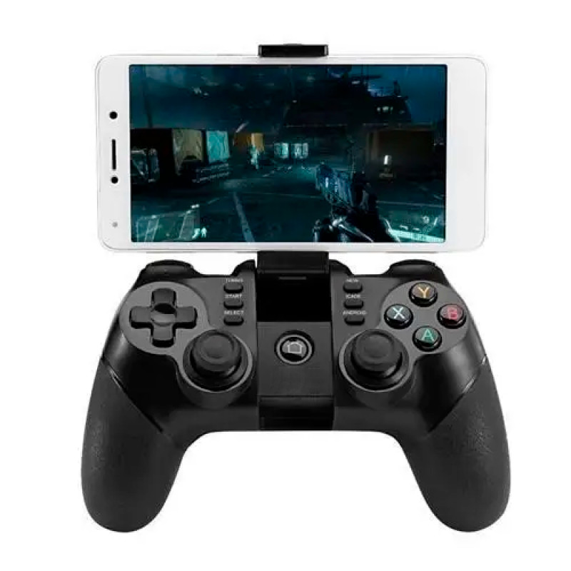 Безпровідний геймпад з кріпленням Bluetooth Turbo ZM-X6, android, чорний фото - 5