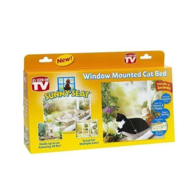 Лежанка віконна для кішки Sunny Window Seat Cat Bed