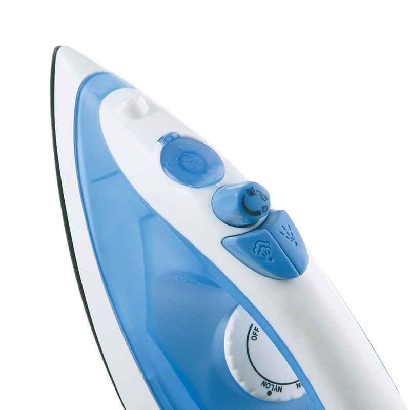 Утюг Domotec MS-2208 на 1200 Вт з резервуаром для води, тефлонова підошва, режим сухого прасування фото - 4