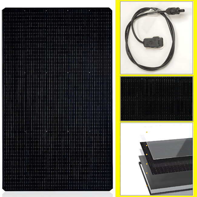 Монокристалічна сонячна панель SOLAR PANEL 550W, 114х228 см