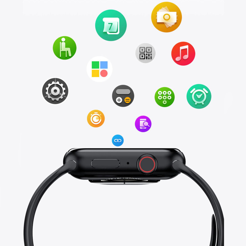 Часы смарт с тонометром Smart Watch X7 с силиконовым ремешком, голосовой вызов, совместимость IOS и Android фото - 10