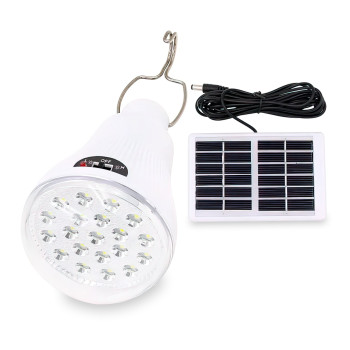 Выносная лампочка с солнечной панелью EasyPower EP-020, аккумуляторная на  900 мА/ч, SMD, до 5 часов работы