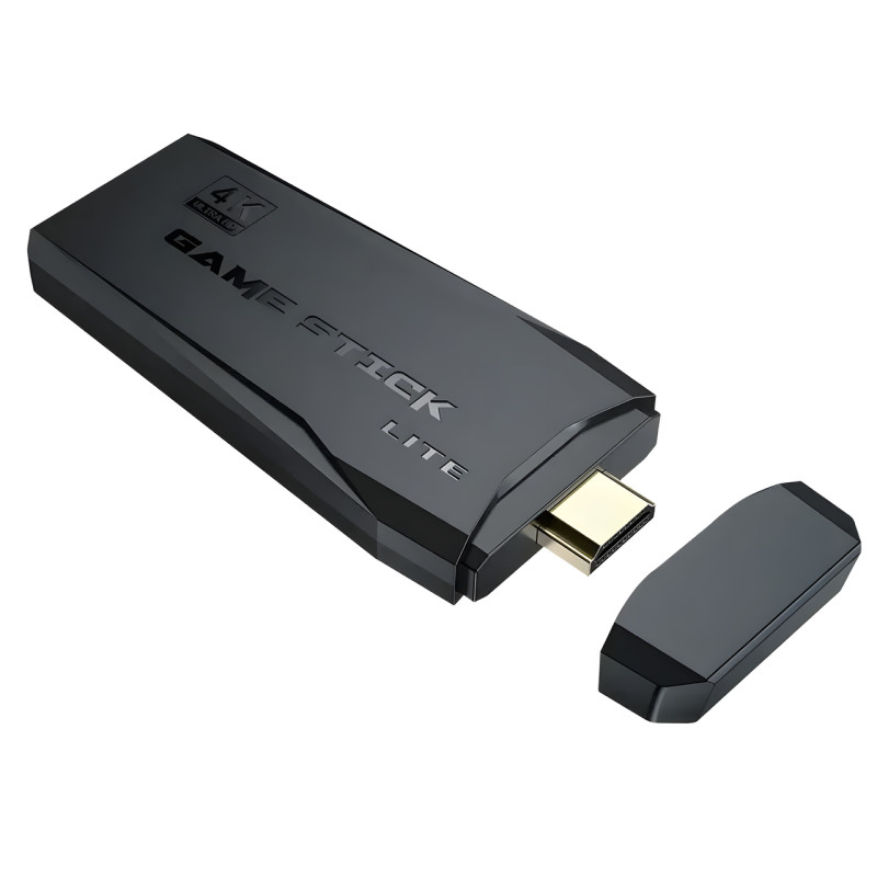 Ігрова приставка Mini Game Stick 4K HDMI M8, 10000+ Ігр, 64 gb + 2 бездротові джойстики фото - 5