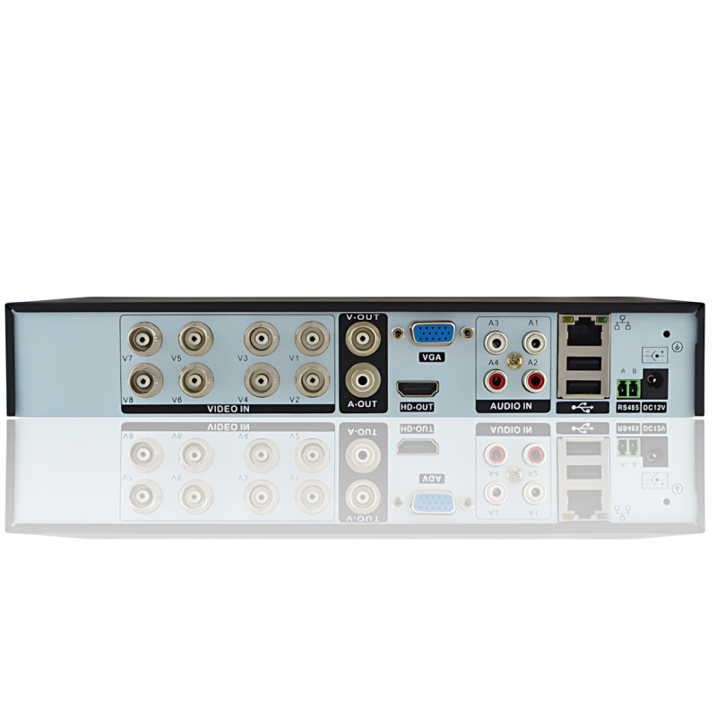 Набор видеонаблюдения DVR KIT 945, регистратор+8 камер, Gibrid, комплект уличного/внутреннего видеонаблюдения фото - 5