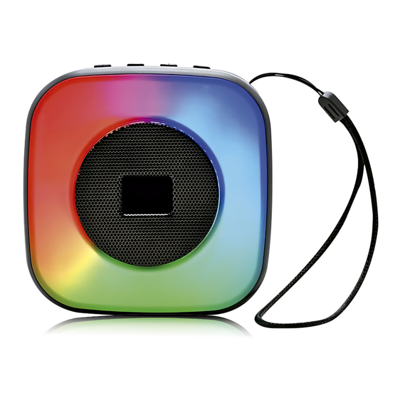 Караоке Bluetooth колонка SPS LX-01, 15 Вт, USB, FM, 1200 мА·год, чорний фото - 6