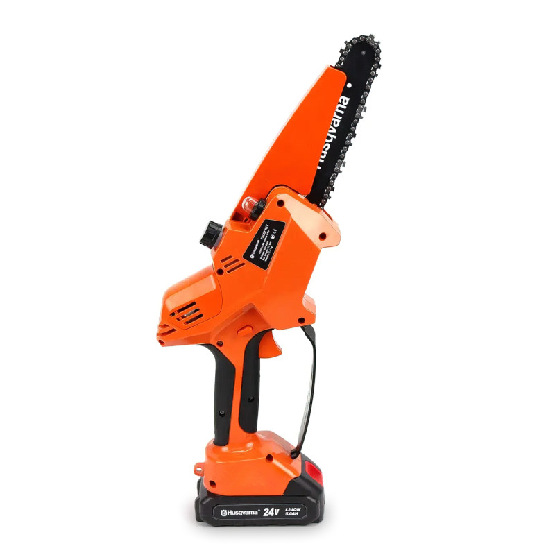 Аккумуляторная мини-пила Husqvarna 75iXP KIT с индикатором заряда, 24 В, 5 Ач, 4500 об/мин фото - 4