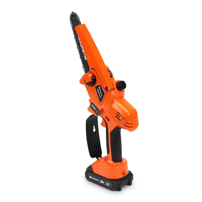 Аккумуляторная мини-пила Husqvarna 75iXP KIT с индикатором заряда, 24 В, 5 Ач, 4500 об/мин фото - 3