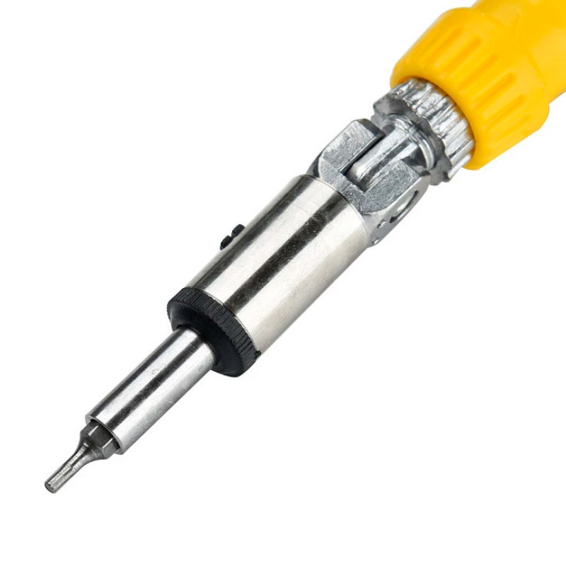 Набір головок і біт з тріскачкою Aiwa bit and Socket Set 41в1 фото - 3