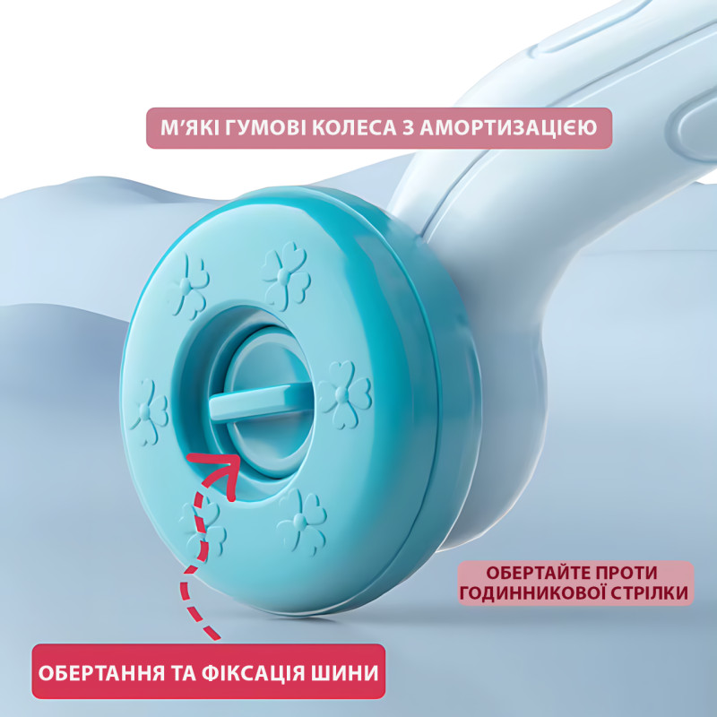 Дитячі багатофункціональні ходунки MA570: музичний центр 8-в-1, знімне піаніно, 6-36 міс Рожевий фото - 7