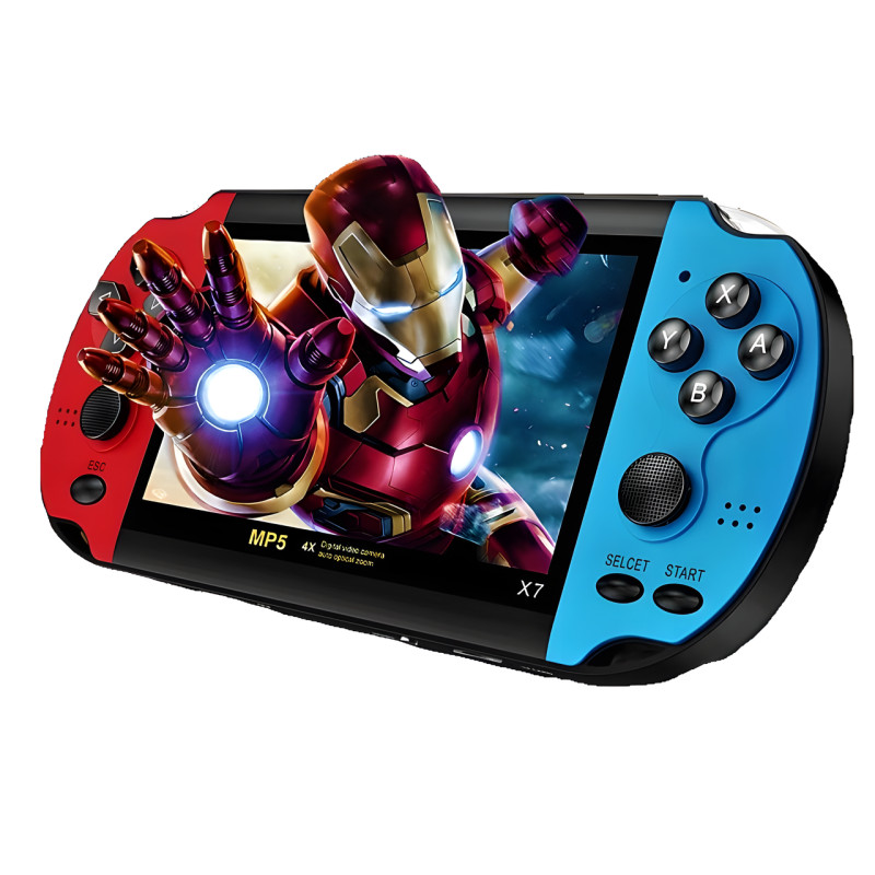 Кишенькова ігрова приставка 16-bit PSP X7 Plus 5.1" дюймів 8 GB MP5 фото - 3