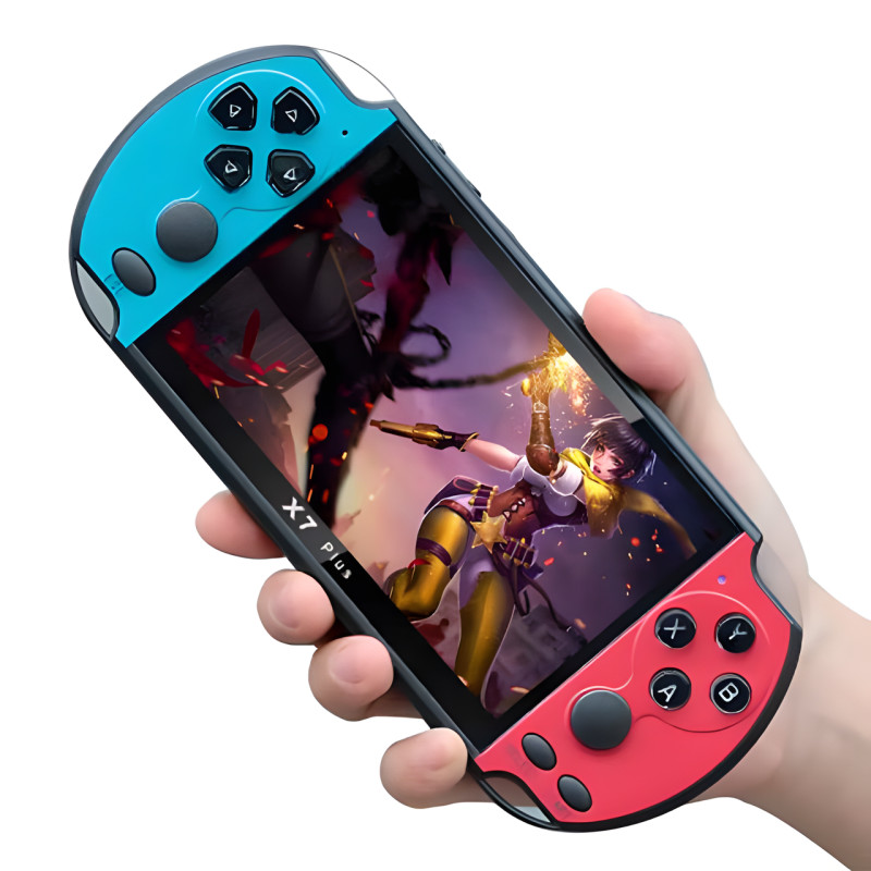 Кишенькова ігрова приставка 16-bit PSP X7 Plus 5.1" дюймів 8 GB MP5 фото - 4