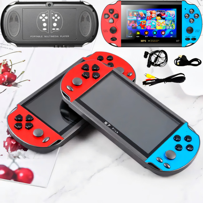 Кишенькова ігрова приставка 16-bit PSP X7 Plus 5.1" дюймів 8 GB MP5