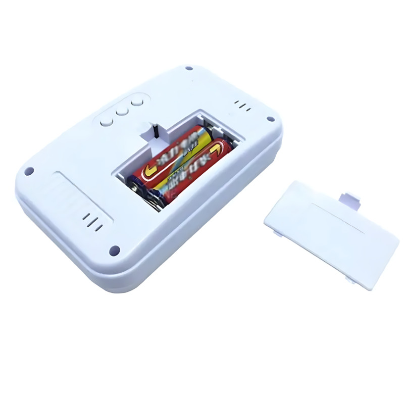 Розмовний годинник-будильник KK-9905 TR, електронний, з голосовим сповіщенням, великим дисплеєм, термометром, поліфонією фото - 27