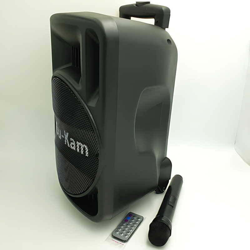 Портативна Bluetooth акустика Su-Kam BT100D акумуляторна 500 Вт із мікрофоном, пультом, 12v/220v фото - 3